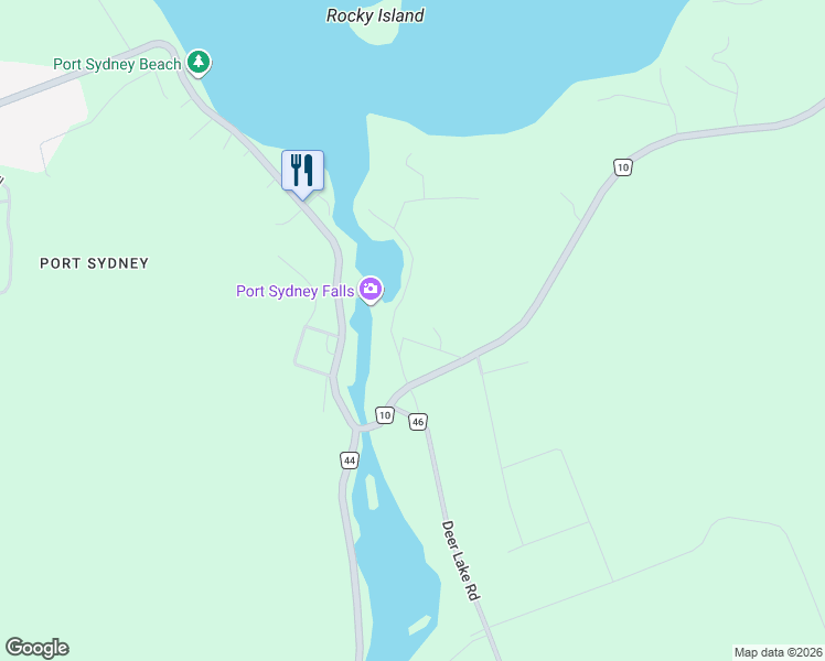 map of restaurants, bars, coffee shops, grocery stores, and more near 40 Falls View Road in Huntsville