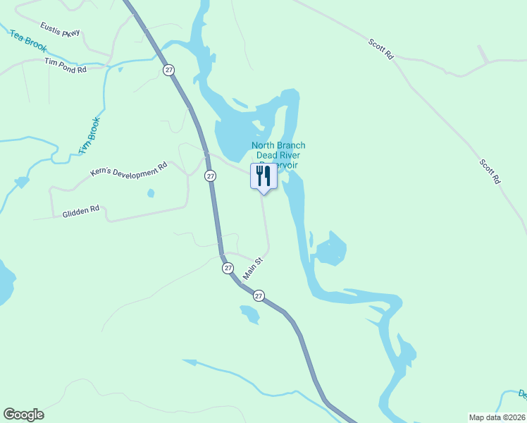 map of restaurants, bars, coffee shops, grocery stores, and more near 54 Main Street in Eustis