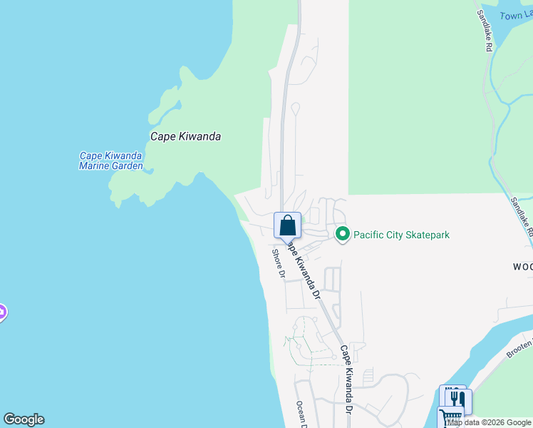 map of restaurants, bars, coffee shops, grocery stores, and more near 33000 Cape Kiwanda Drive in Cloverdale