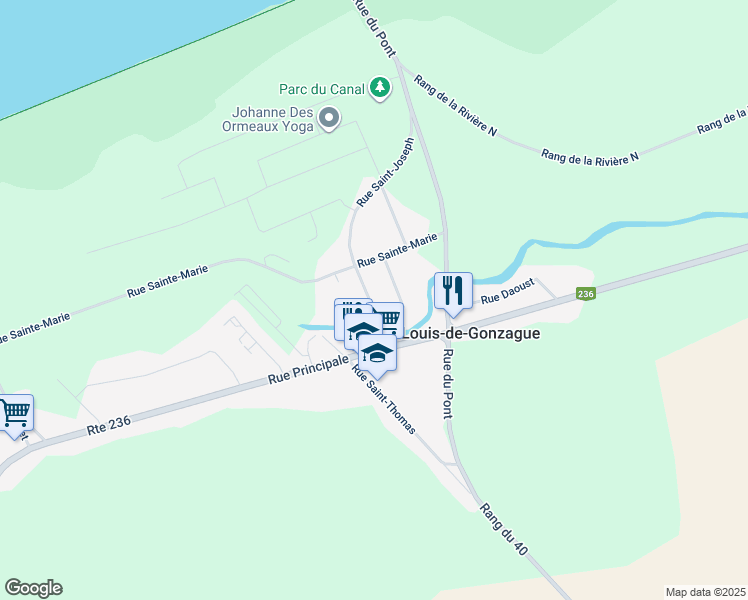 14 Rue SaintJoseph, SaintLouisdeGonzague QC Walk Score