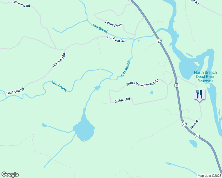 map of restaurants, bars, coffee shops, grocery stores, and more near 100 Glidden Road in Eustis