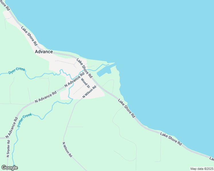 map of restaurants, bars, coffee shops, grocery stores, and more near 4347-4379 Lake Shore Road in Boyne City