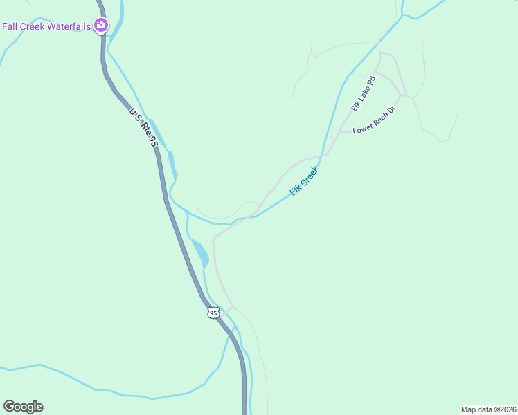 map of restaurants, bars, coffee shops, grocery stores, and more near 25 North Elk Lake Road in New Meadows