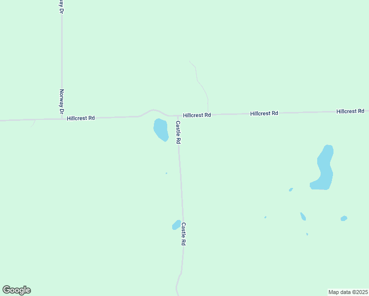 map of restaurants, bars, coffee shops, grocery stores, and more near N5122 Castle Road in Medford
