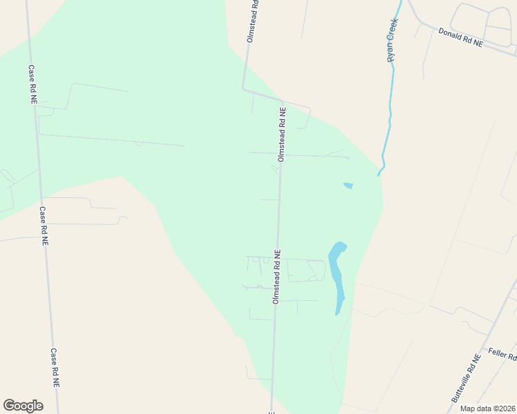 map of restaurants, bars, coffee shops, grocery stores, and more near 20521 Olmstead Road Northeast in Aurora