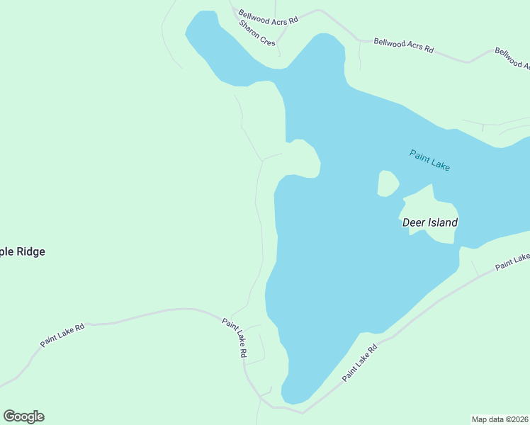 map of restaurants, bars, coffee shops, grocery stores, and more near 1066 Inawendawin Road in Baysville