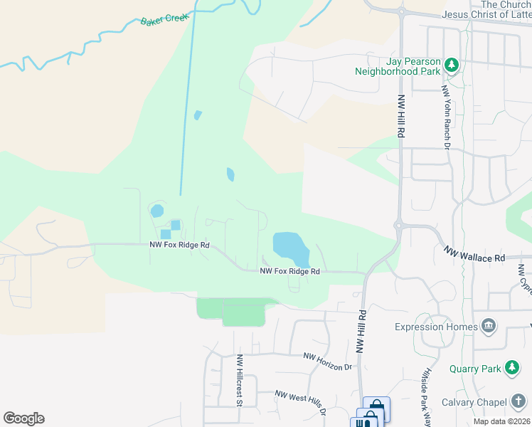 map of restaurants, bars, coffee shops, grocery stores, and more near 11790 Northwest Fox Ridge Road in McMinnville