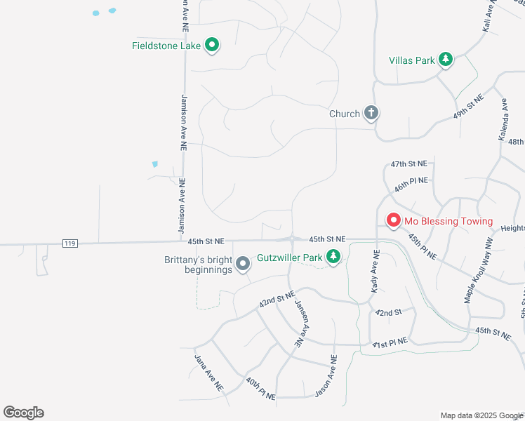 map of restaurants, bars, coffee shops, grocery stores, and more near in Saint Michael