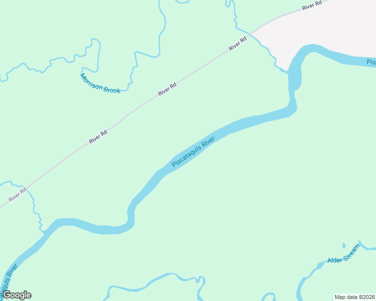 map of restaurants, bars, coffee shops, grocery stores, and more near River Road in Milo