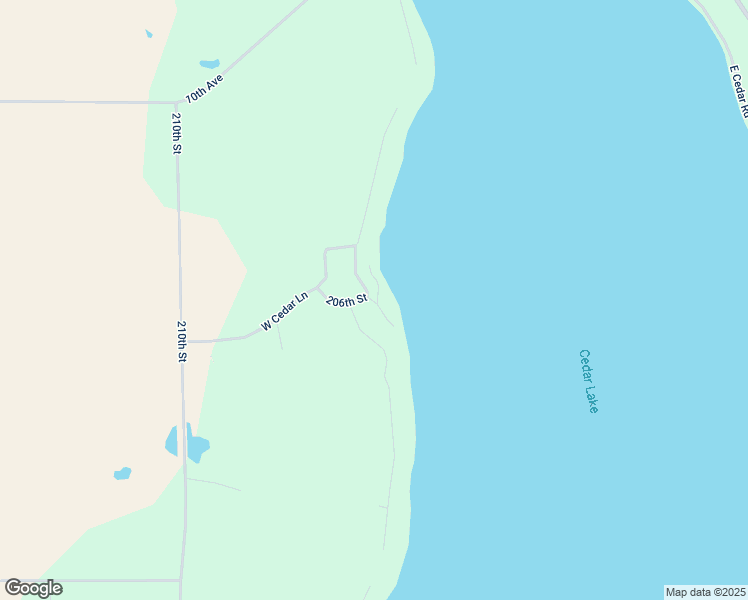 map of restaurants, bars, coffee shops, grocery stores, and more near 54B 206th Street in New Richmond