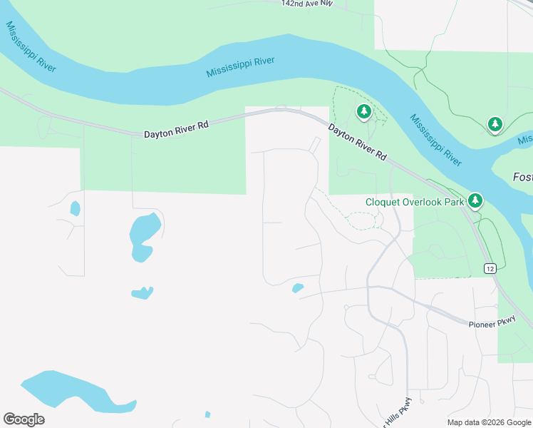 map of restaurants, bars, coffee shops, grocery stores, and more near 14771 Dayton River Road in Dayton