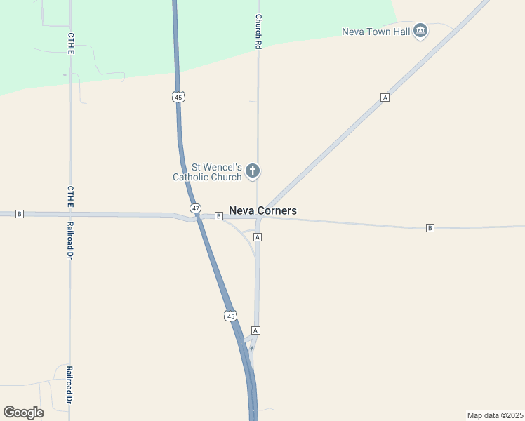 map of restaurants, bars, coffee shops, grocery stores, and more near in Neva Corners
