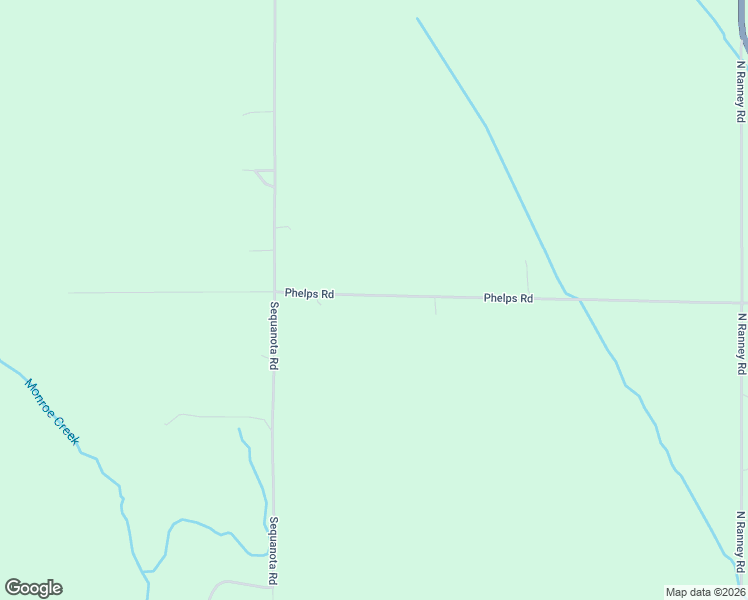 map of restaurants, bars, coffee shops, grocery stores, and more near 10773 Phelps Road in East Jordan