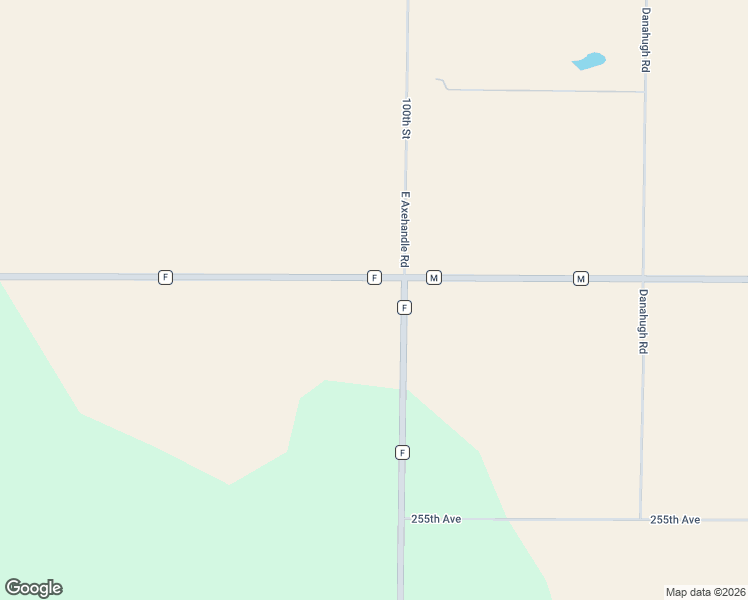 map of restaurants, bars, coffee shops, grocery stores, and more near 9905 County Highway M in New Auburn