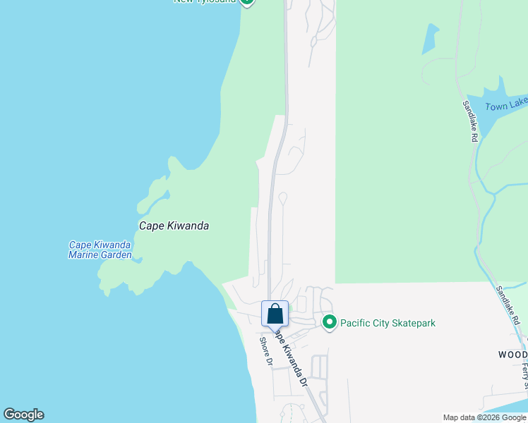 map of restaurants, bars, coffee shops, grocery stores, and more near 32640 Ridge Road in Cloverdale