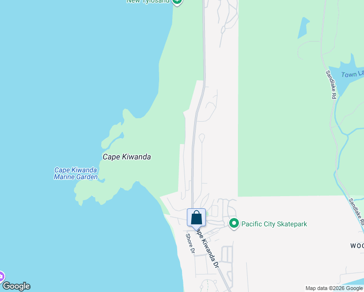 map of restaurants, bars, coffee shops, grocery stores, and more near 32640 Ridge Road in Cloverdale