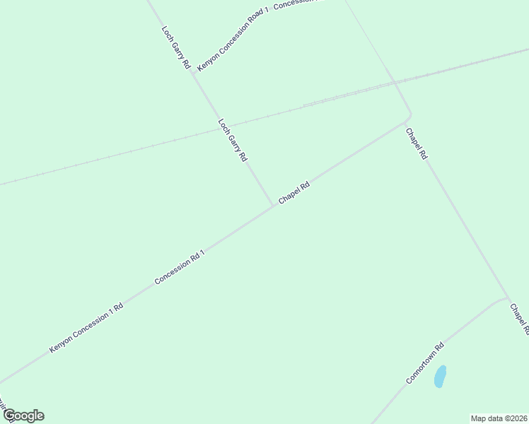 map of restaurants, bars, coffee shops, grocery stores, and more near 20195 Kenyon Concession 1 Road in Stormont, Dundas and Glengarry United Counties