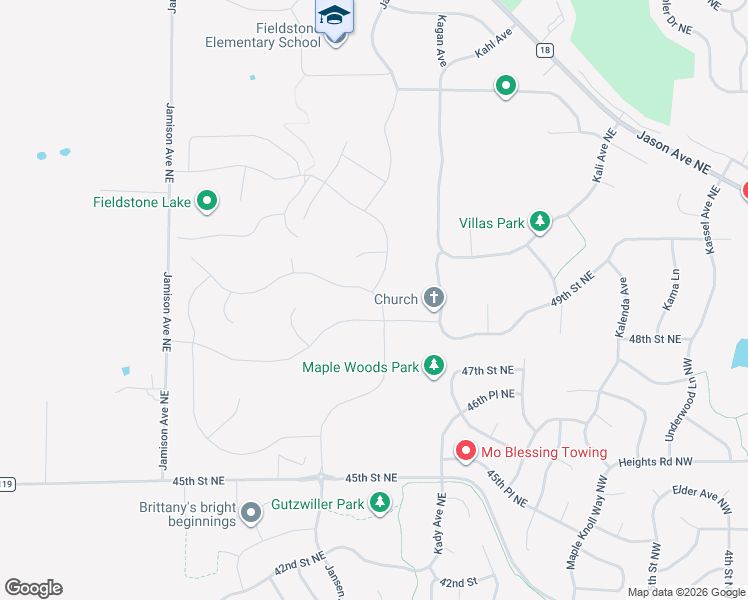 map of restaurants, bars, coffee shops, grocery stores, and more near in Saint Michael