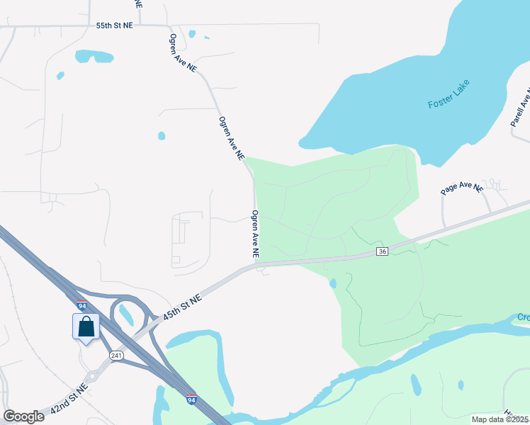 map of restaurants, bars, coffee shops, grocery stores, and more near 14762 47th Street Northeast in Saint Michael