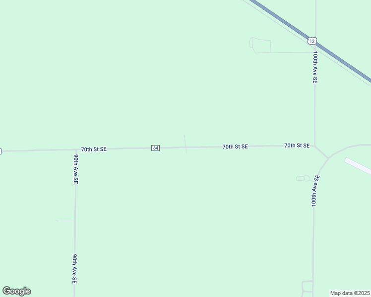 map of restaurants, bars, coffee shops, grocery stores, and more near 950 70th Street Southeast in De Graff
