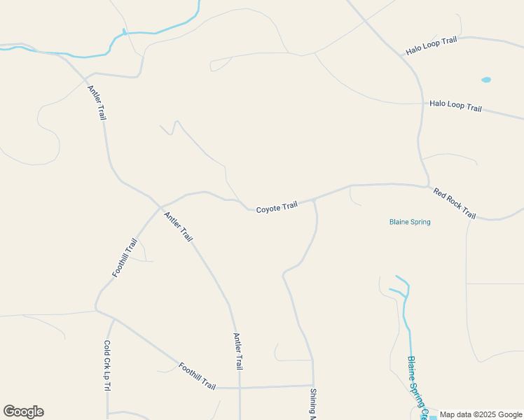 map of restaurants, bars, coffee shops, grocery stores, and more near Coyote Trail in Madison County