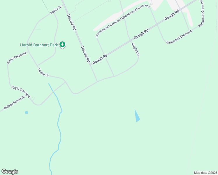 map of restaurants, bars, coffee shops, grocery stores, and more near 5738 Knights Drive in Ottawa