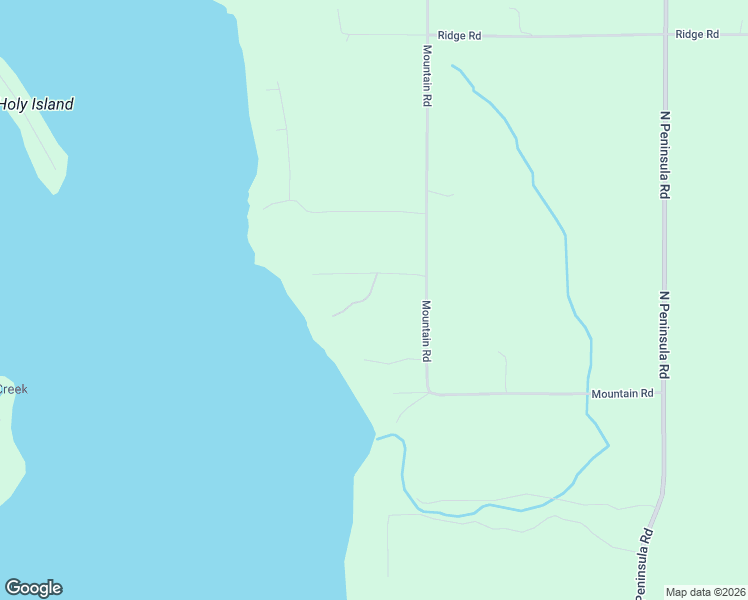 map of restaurants, bars, coffee shops, grocery stores, and more near 8600 Gaunt Road in East Jordan