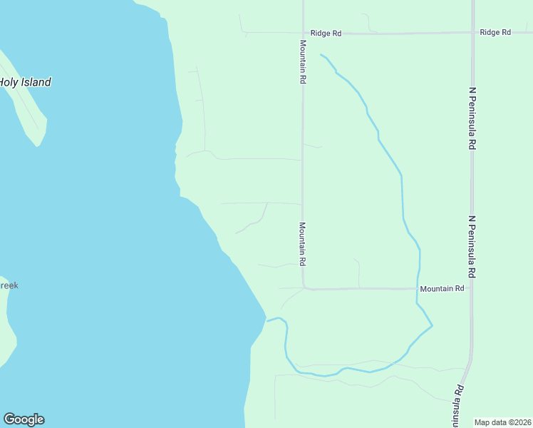 map of restaurants, bars, coffee shops, grocery stores, and more near 8600 Gaunt Road in East Jordan