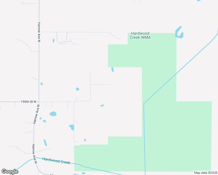 map of restaurants, bars, coffee shops, grocery stores, and more near 7829 191st Street North in Forest Lake