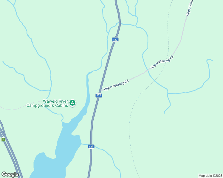 map of restaurants, bars, coffee shops, grocery stores, and more near 16 Upper Waweig Road in Waweig