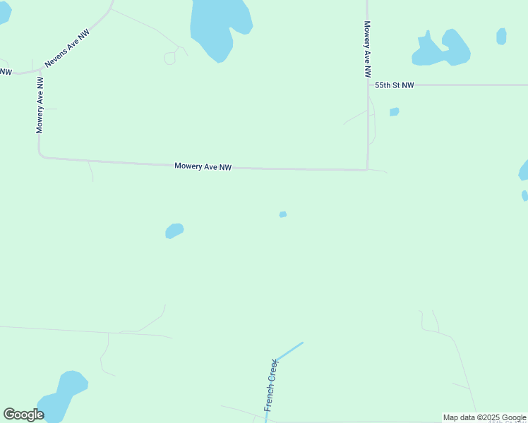 map of restaurants, bars, coffee shops, grocery stores, and more near 13055 53rd Street Northwest in Annandale