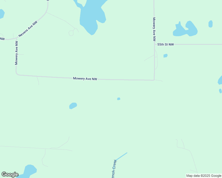 map of restaurants, bars, coffee shops, grocery stores, and more near 13055 53rd Street Northwest in Annandale