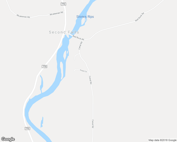 map of restaurants, bars, coffee shops, grocery stores, and more near 952 Canal Road in Second Falls