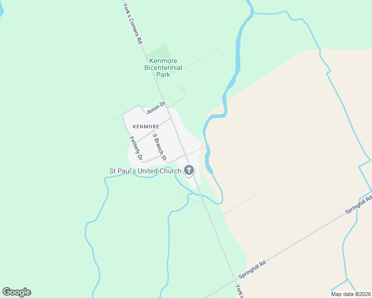 map of restaurants, bars, coffee shops, grocery stores, and more near 3267 York's Corners Road in Ottawa
