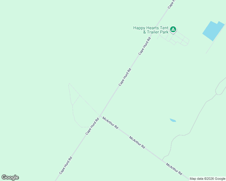 map of restaurants, bars, coffee shops, grocery stores, and more near 174 Cape Hurd Road in Northern Bruce Peninsula