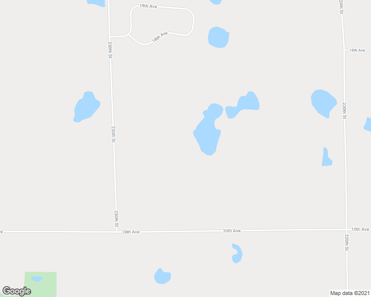 map of restaurants, bars, coffee shops, grocery stores, and more near 142 230th Street in Osceola