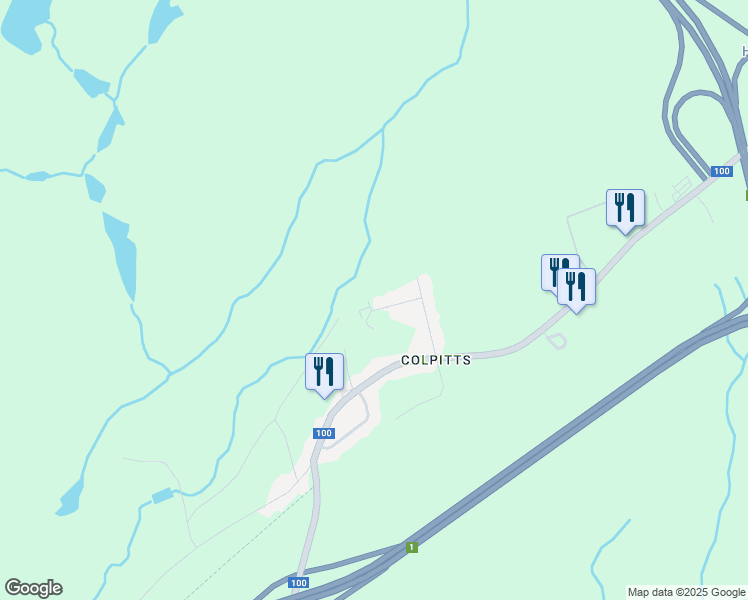 map of restaurants, bars, coffee shops, grocery stores, and more near 2262 Armstrong Road in Saint John