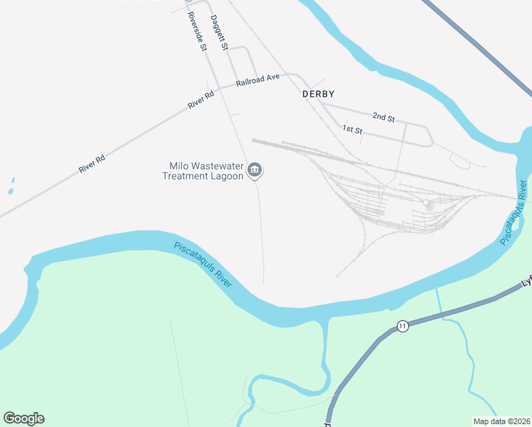 map of restaurants, bars, coffee shops, grocery stores, and more near 80 Ferry Road in Milo