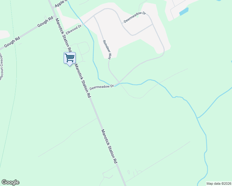 map of restaurants, bars, coffee shops, grocery stores, and more near 6202 Deermeadow Drive in Ottawa