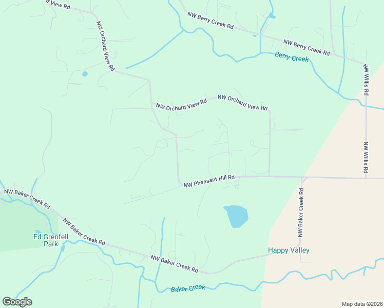 map of restaurants, bars, coffee shops, grocery stores, and more near 14490 Northwest Pheasant Hill Road in McMinnville