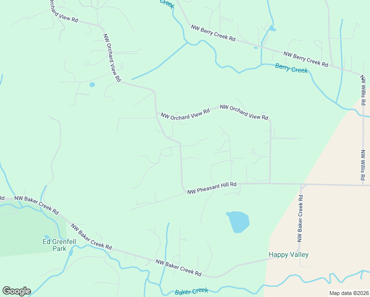 map of restaurants, bars, coffee shops, grocery stores, and more near 14490 Northwest Pheasant Hill Road in McMinnville