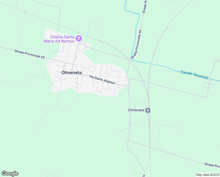 map of restaurants, bars, coffee shops, grocery stores, and more near 25M Via Boldori Attilio in Olmeneta