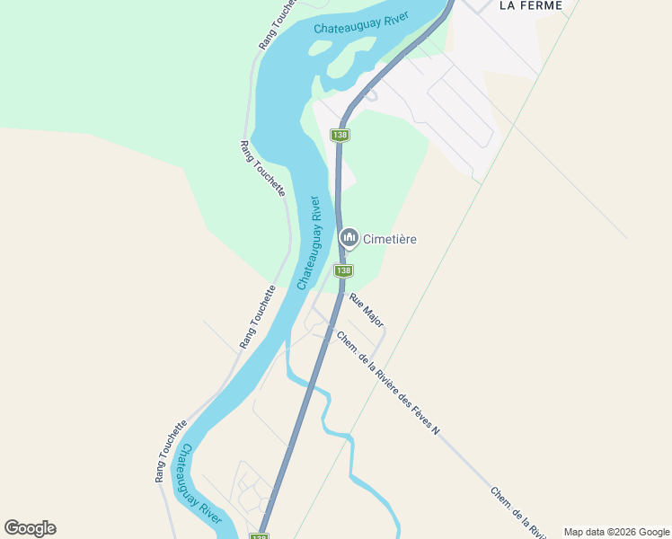 map of restaurants, bars, coffee shops, grocery stores, and more near 1242 Boulevard Saint Jean Baptiste Ouest in Sainte-Martine