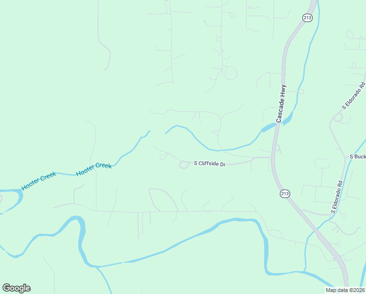 map of restaurants, bars, coffee shops, grocery stores, and more near 13115 South Cliffside Drive in Mulino