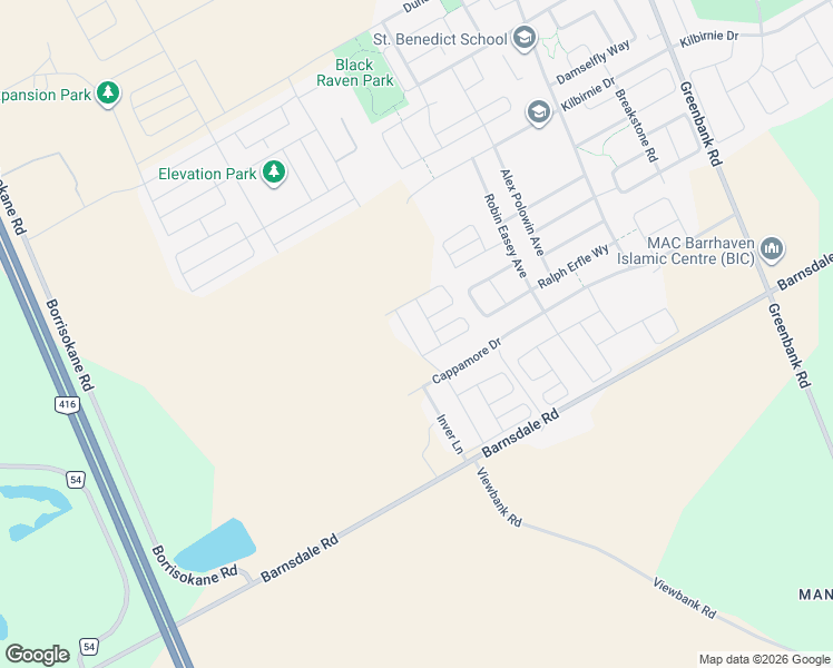 map of restaurants, bars, coffee shops, grocery stores, and more near 178 Lynn Coulter Street in Ottawa