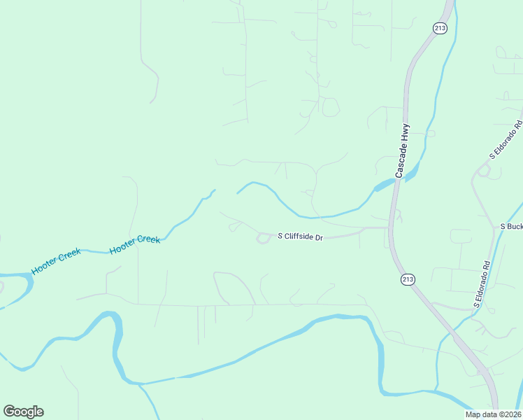 map of restaurants, bars, coffee shops, grocery stores, and more near 13115 South Cliffside Drive in Mulino