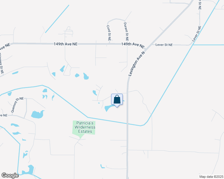 map of restaurants, bars, coffee shops, grocery stores, and more near 14628 Cord Street Northeast in Ham Lake