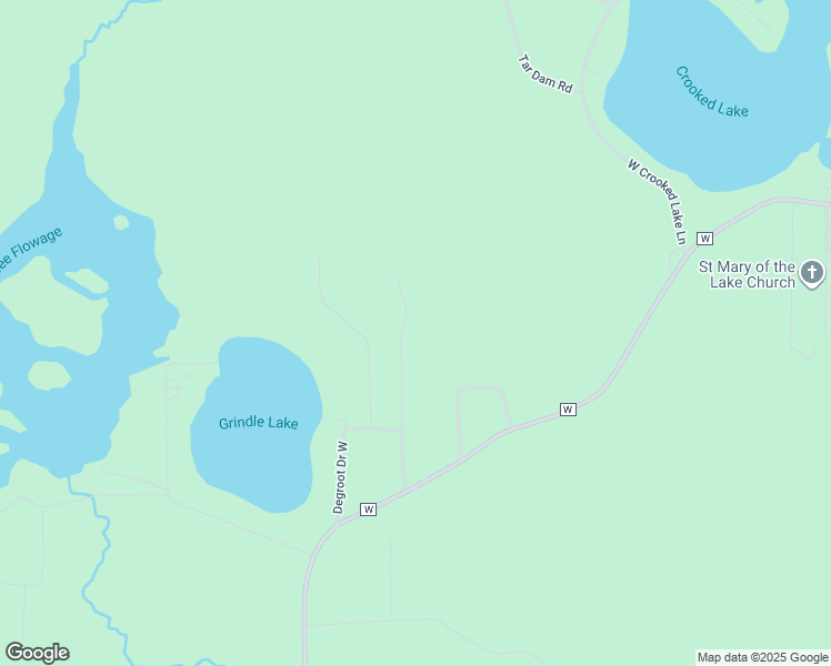 map of restaurants, bars, coffee shops, grocery stores, and more near 15412 Grindle Oak Drive West in Crivitz