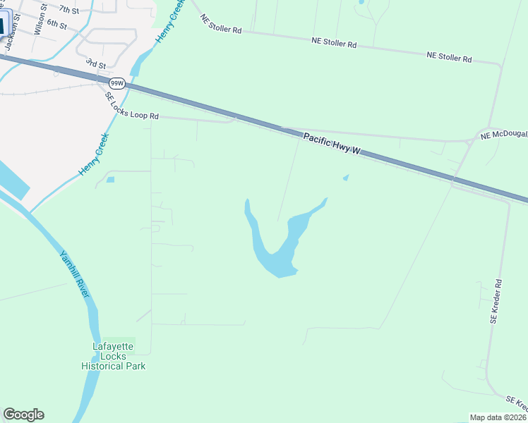 map of restaurants, bars, coffee shops, grocery stores, and more near 13750 Southeast Locks Loop Road in Dayton