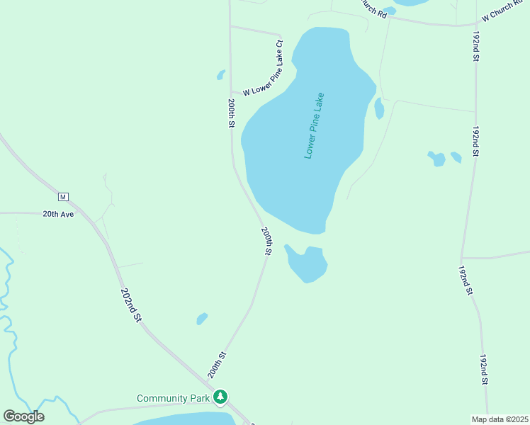 map of restaurants, bars, coffee shops, grocery stores, and more near 194A 200th Street in Star Prairie